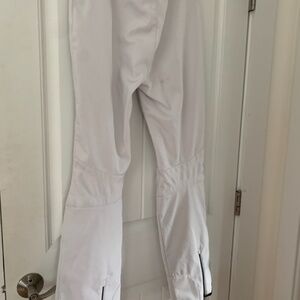 White Ski pants